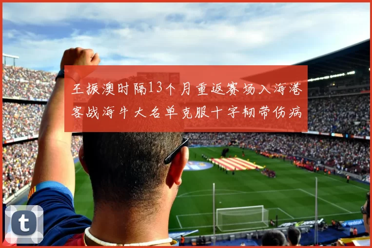 王振澳时隔13个月重返赛场入海港客战海牛大名单克服十字韧带伤病挑战